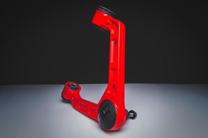 Chevrolet Colorado Upper Control Arms - Rough Country - Forged Aluminum, OE Upgrade, Oversized POM Ball Joints - Red - '23-'24